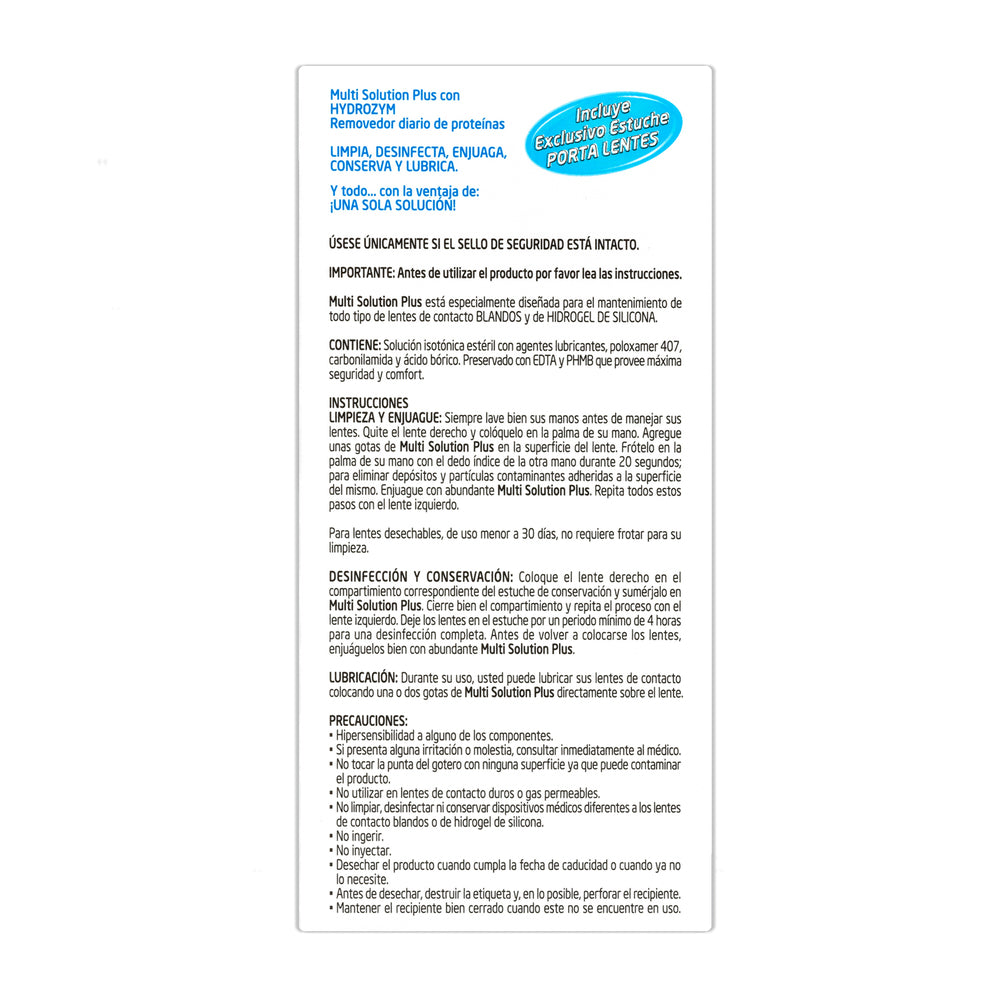 Multi Solution Plus 60 ml Wasser