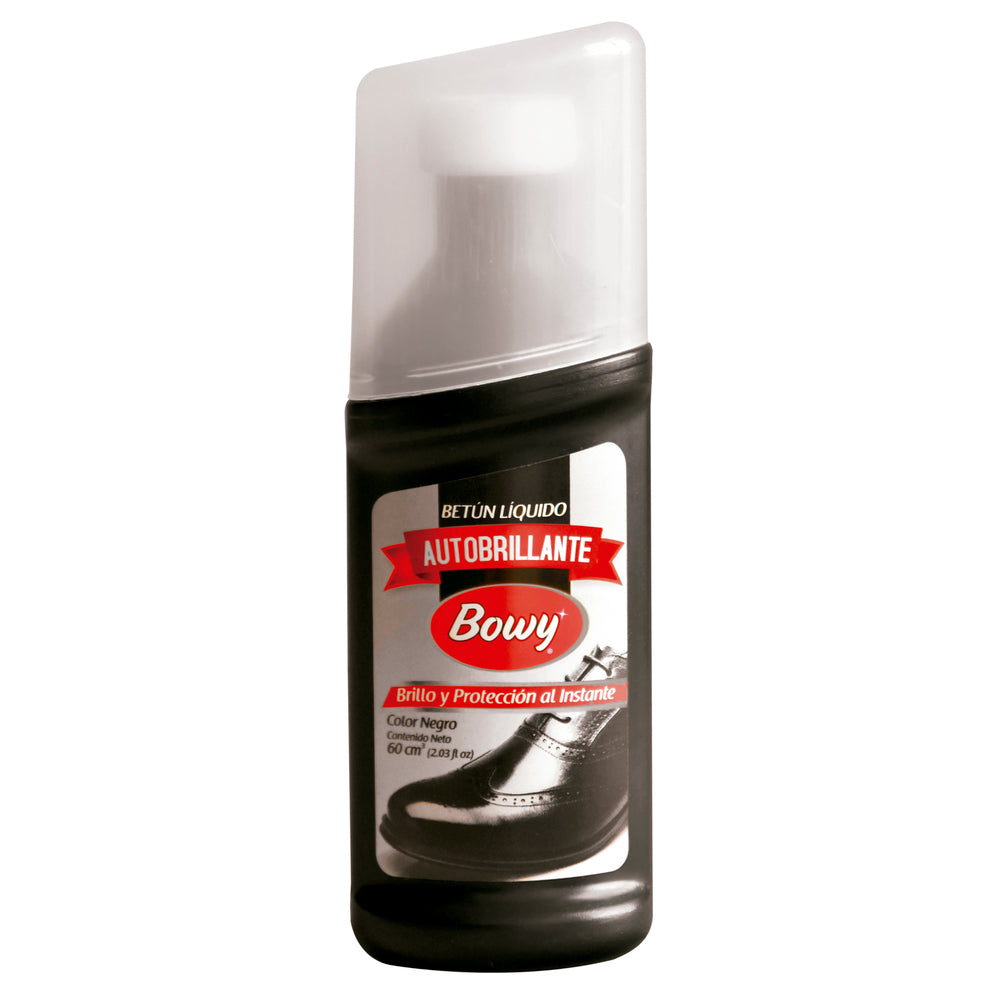 Betún Líquido Autobrillante Bowy Negro 60 ml