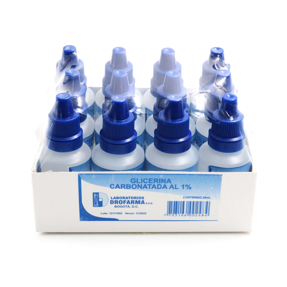 Glicerina Carbonatada 20 ml 12 Unidades
