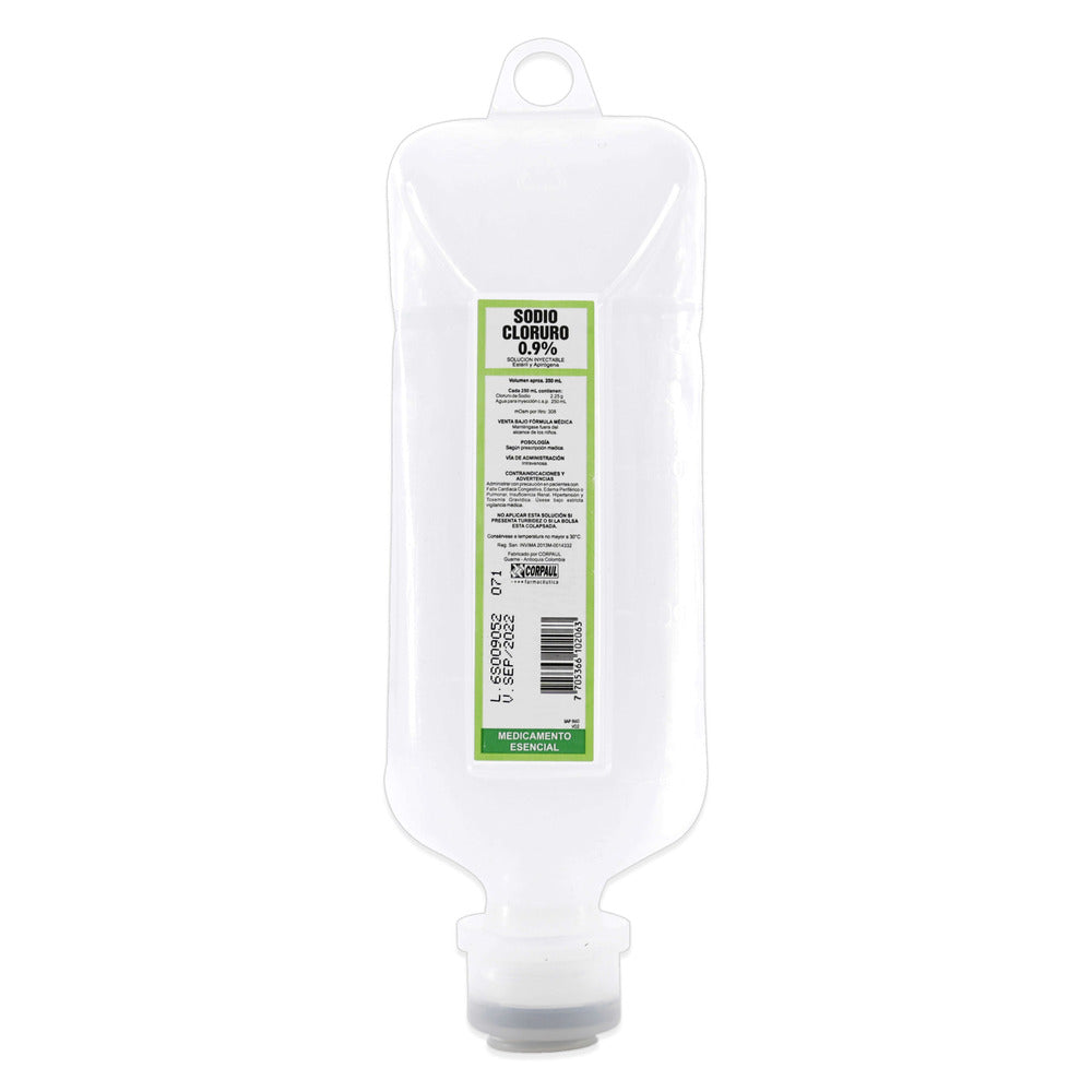 Cloruro de Sodio 0.9% 250 ml