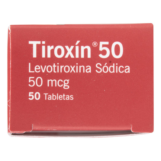 TIROXIN 50 MG 50 TABLETAS(PDB)