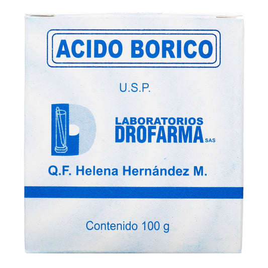 Ácido Bórico 100 Gramos Drofarma