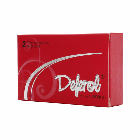 DEFEROL 50000 UI 2 CAP