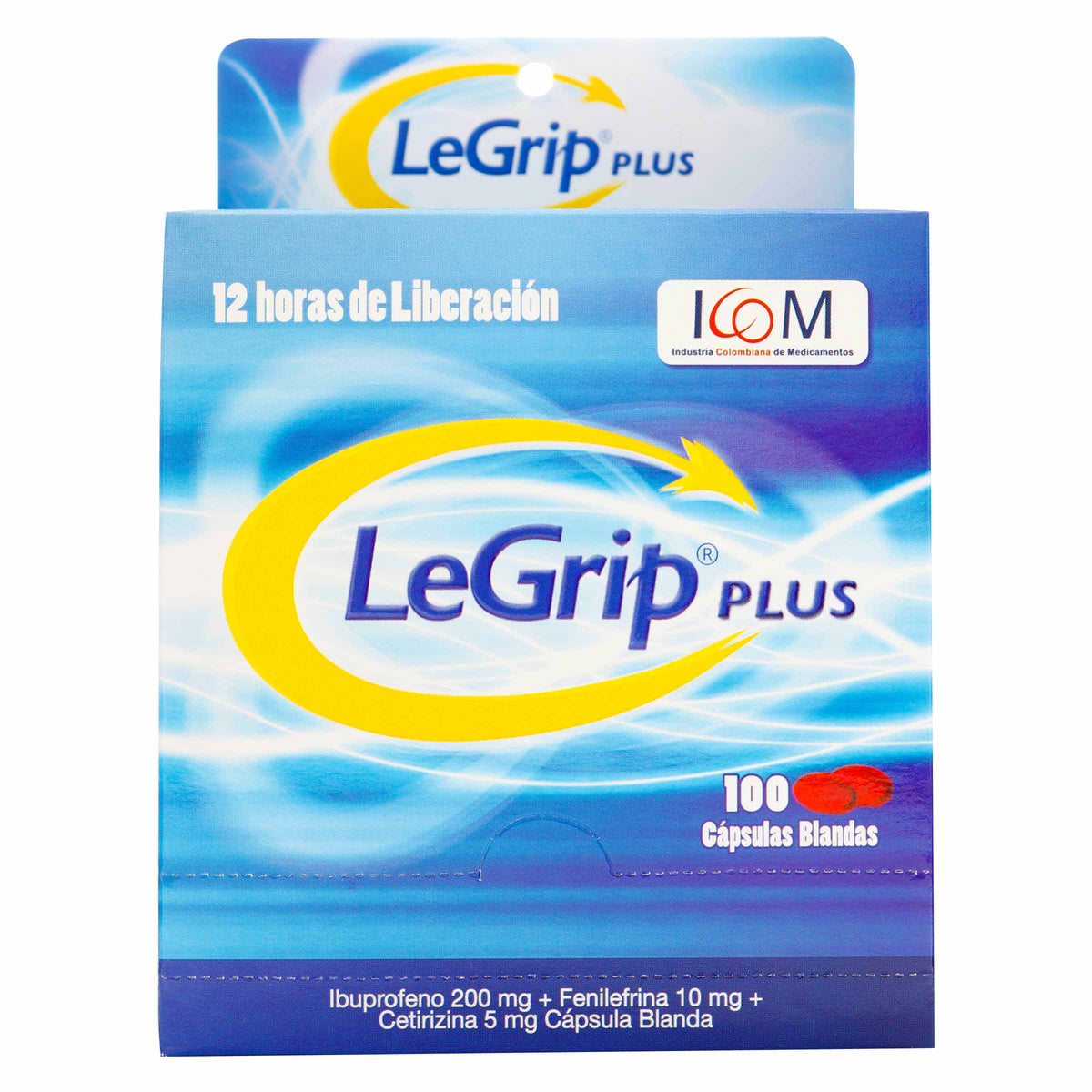 Legrip Plus 100 Cápsulas Blandas Icom