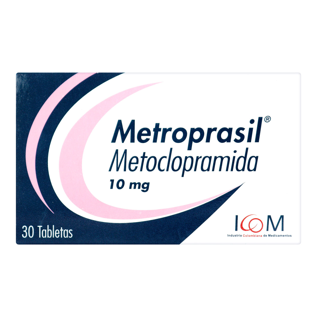 Metroprasyl 10 mg 30 Tabletas