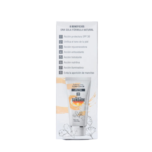 SUNDARK PROTECTOR PIEL CLARA 30 GR