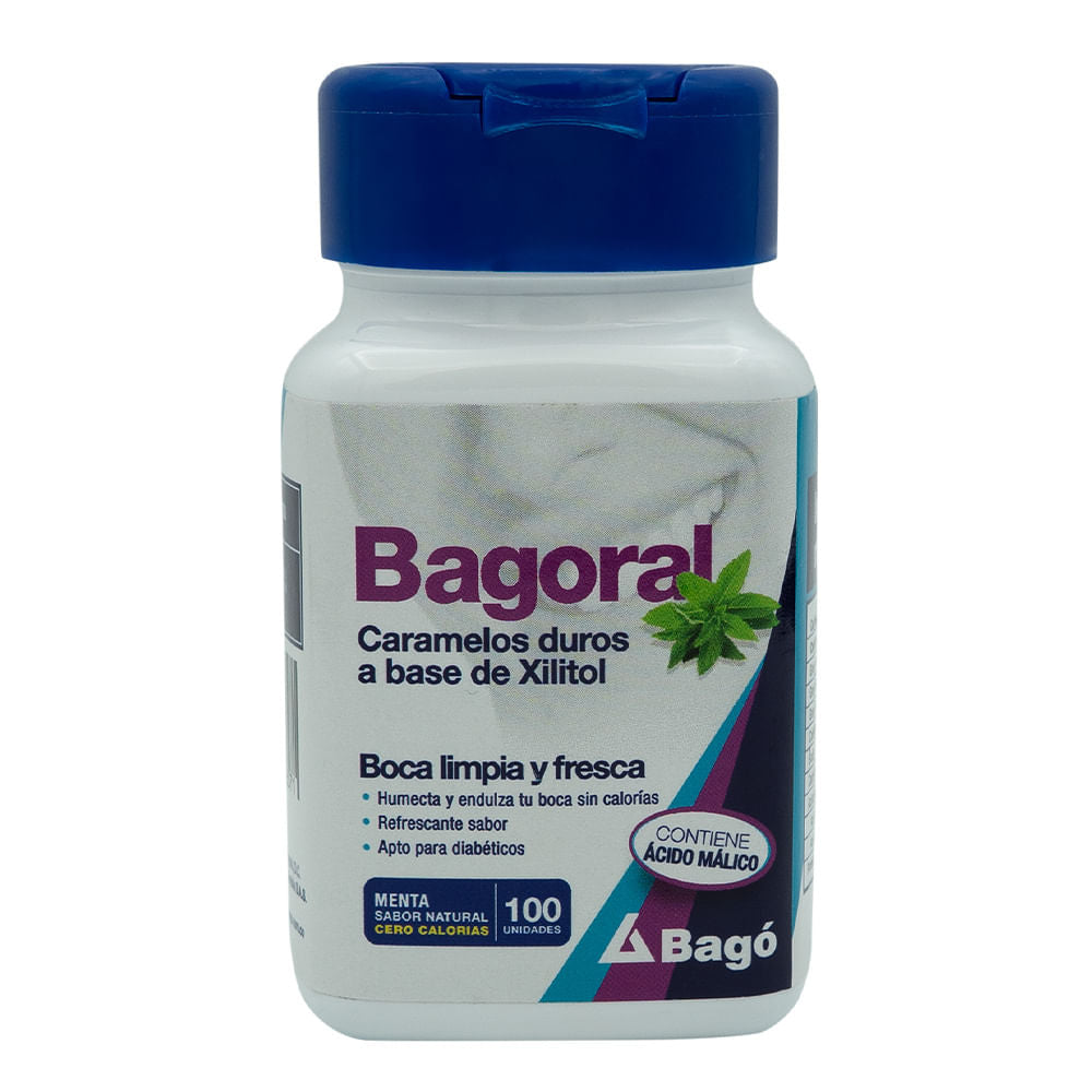 Bagoral Sabor A Menta Tarro 100 Und