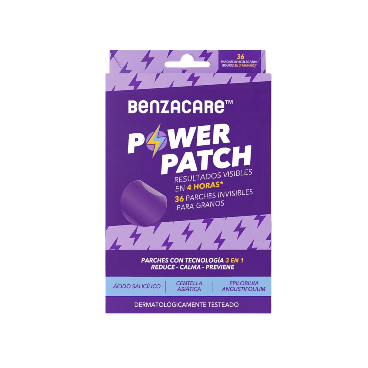 Benzacare Power Parches Acne 36 Und