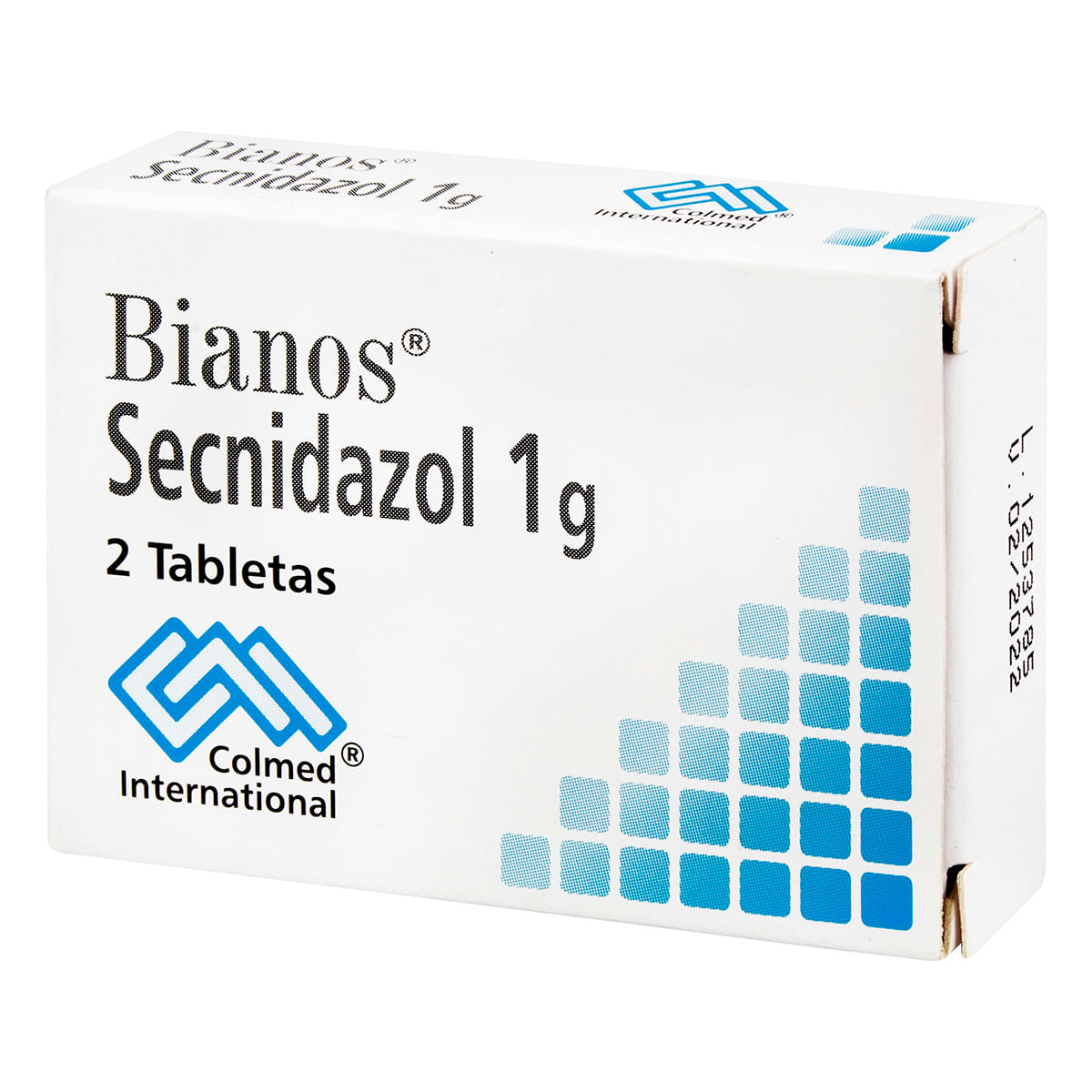 Bianos Secnidazol 1 Gr 2 Tabletas
