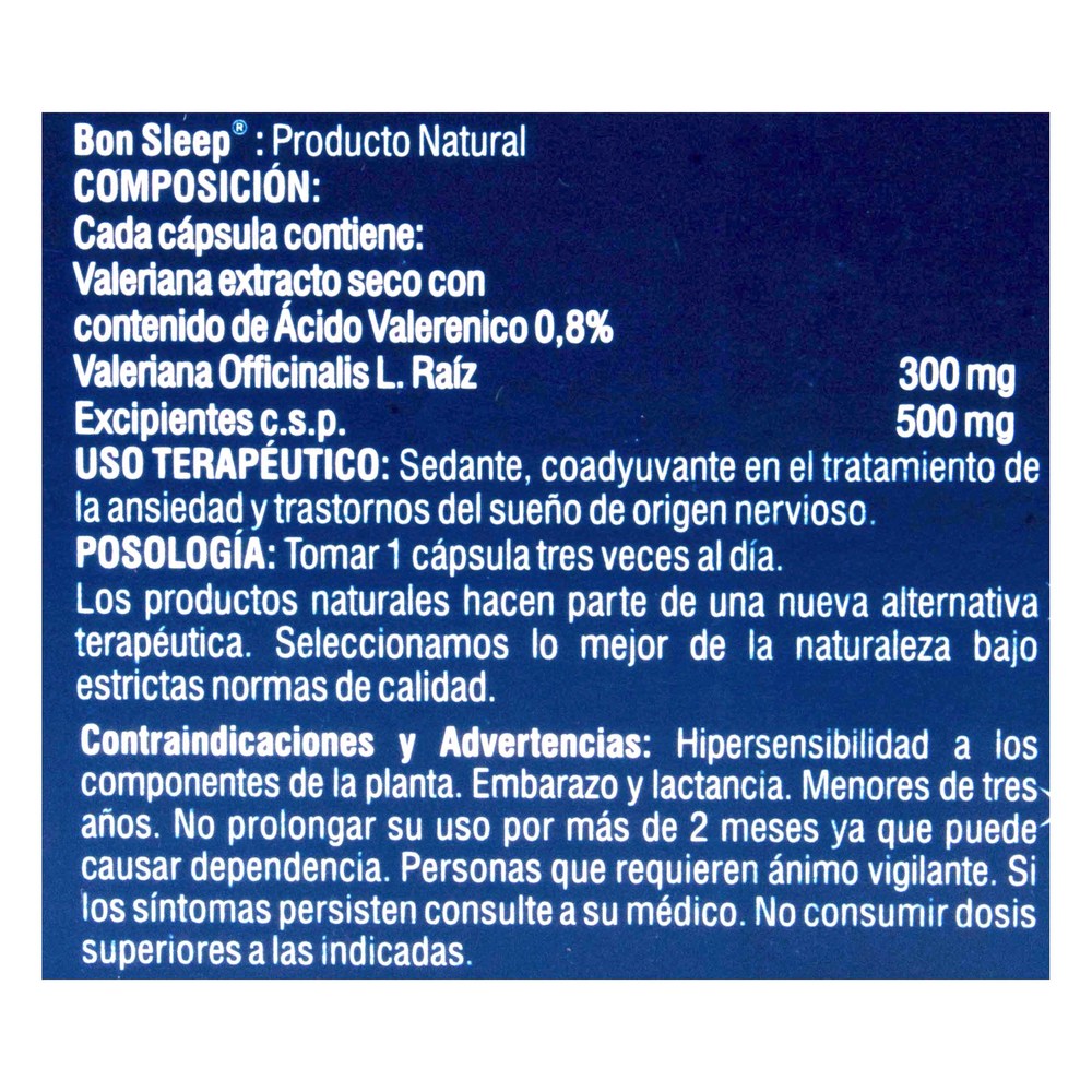 Bon Sleep Freshly Blister 30 Capsulas