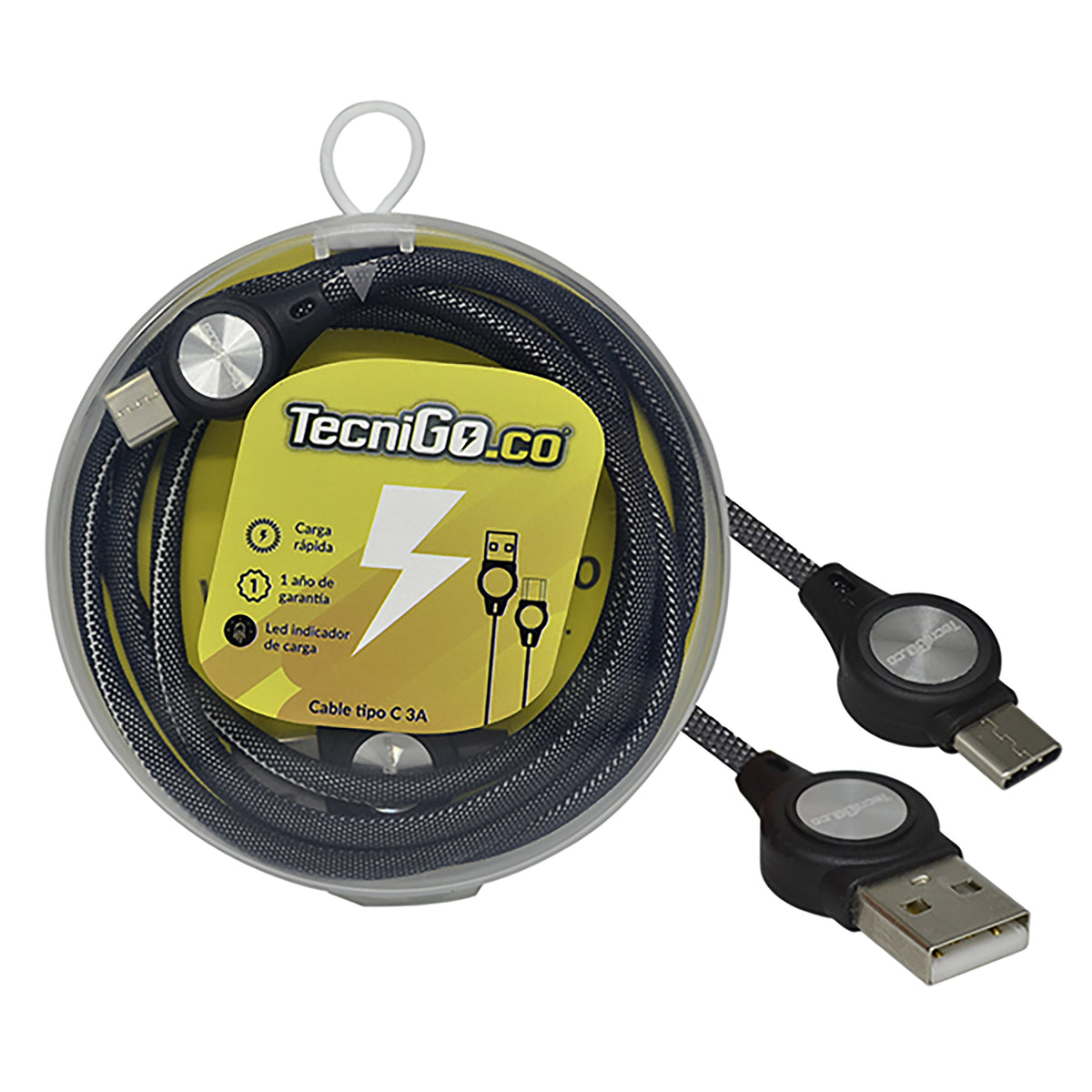 Cable Tecnigo Tipo C 3A