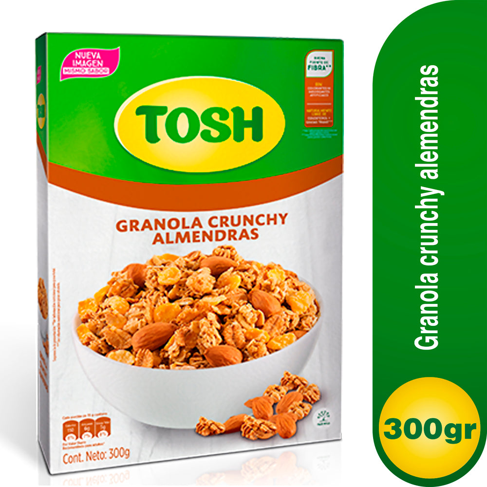 Cereal Granola Tosh Almendras 300 Gr