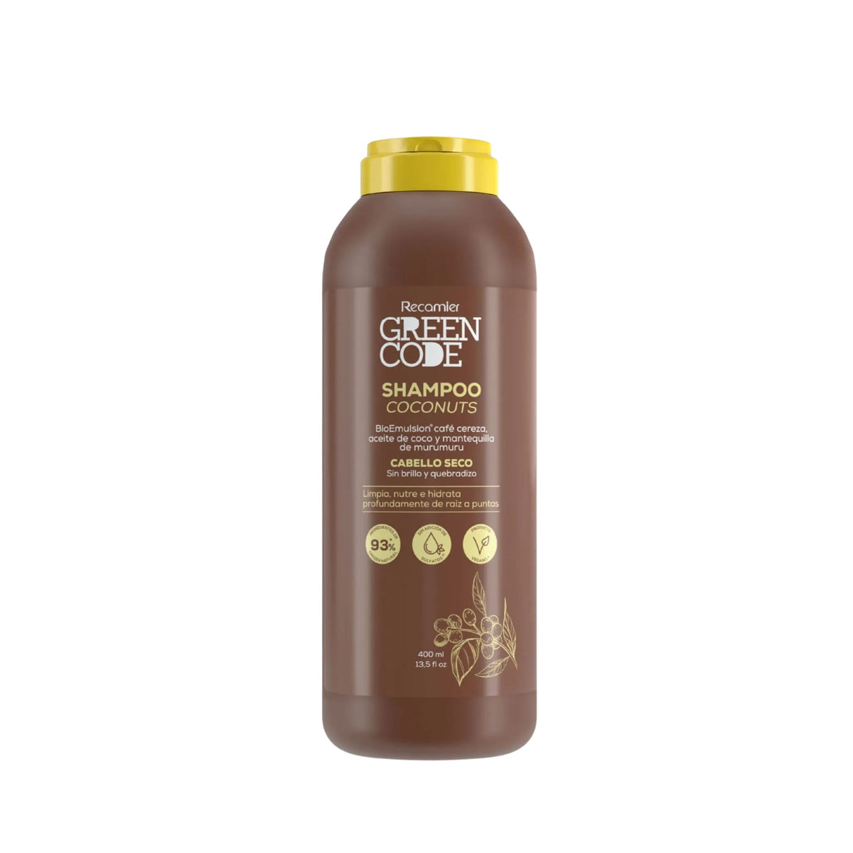 Cha Cabellos Secos Green Code 400 ML