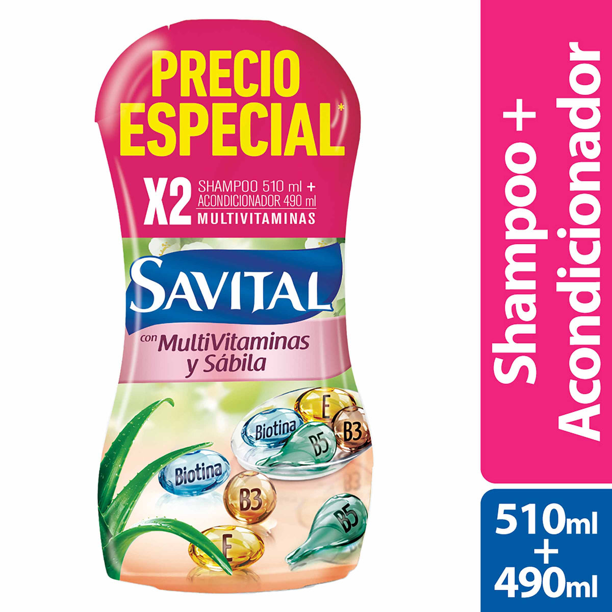 Cha.savital Multivitam.510ML+Ac 490ML