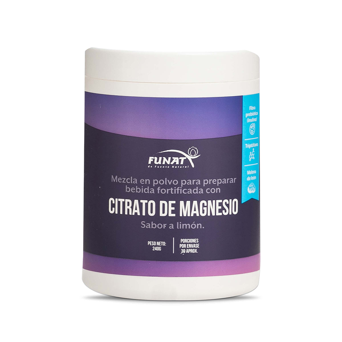 Citrato De Magnesio Polvo 240 Gr Funat