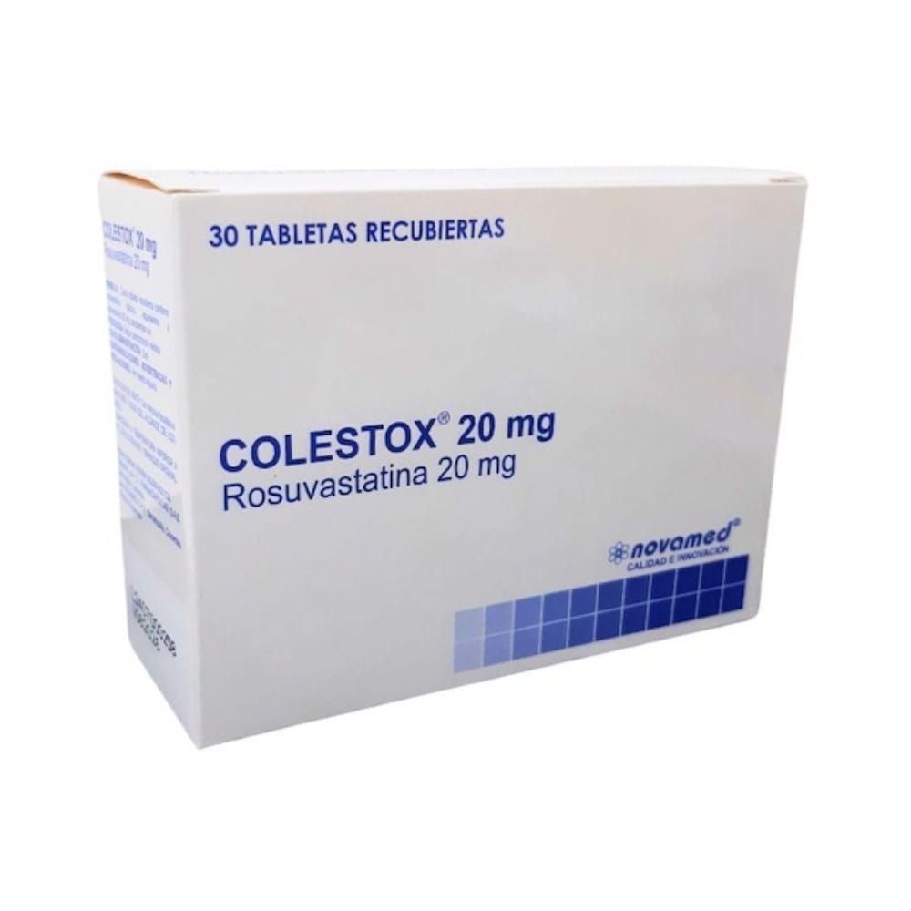 Colestox 20 MG 30 Tbs Recs