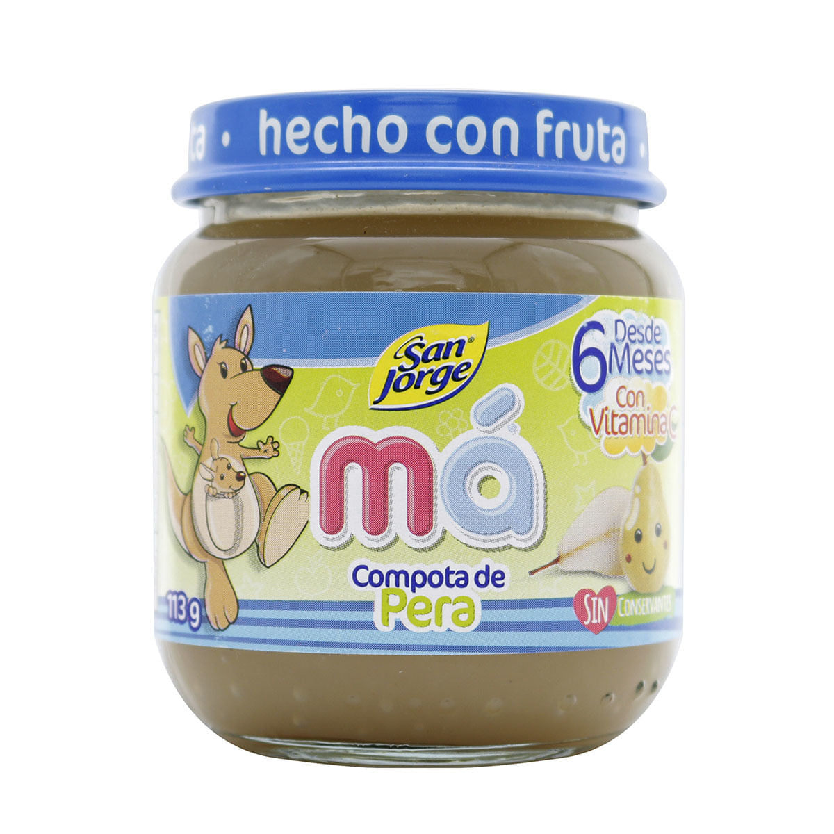 Compotas San Jorge Pera 113 Gr