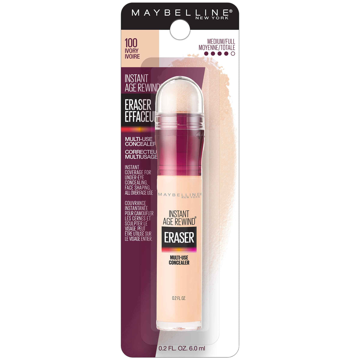 Correc.maybelline Age Rewind 100 Ivory