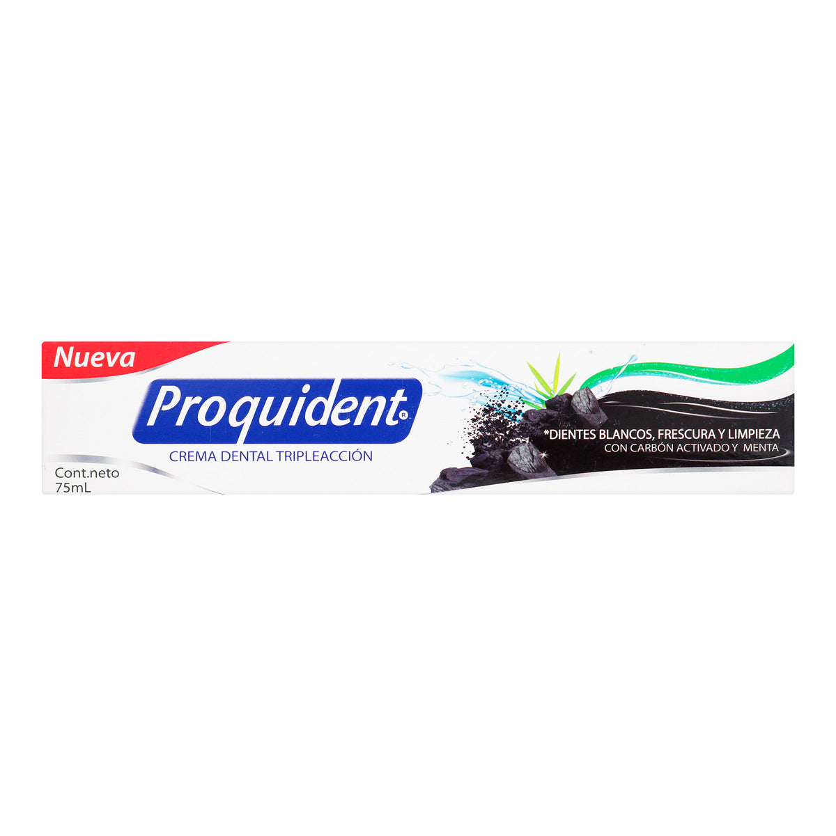 Cre.proquident Tri.acc.carbon Activ 75ML