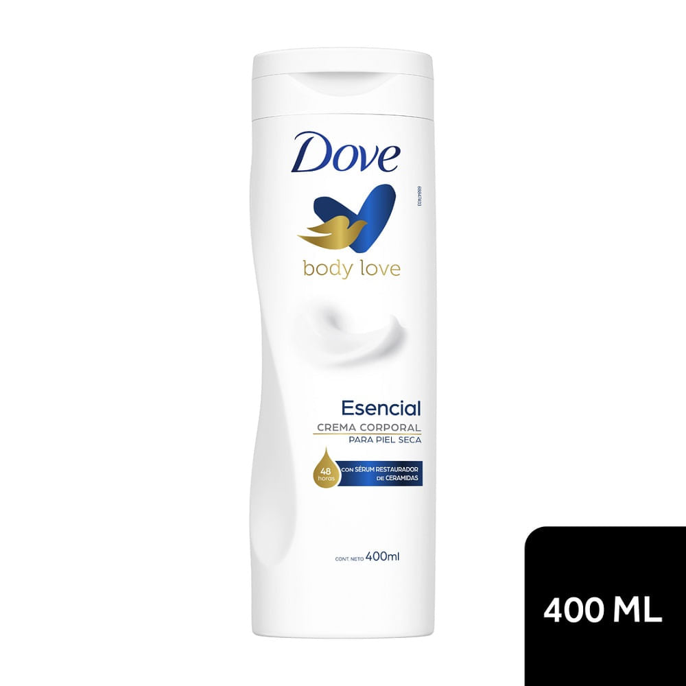 Crema Dove Nutrición Esencial 400 Mililitros