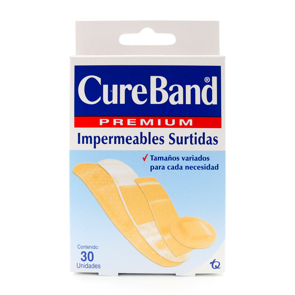 Curitas Cure Band Premium Mixta 30 Unidades