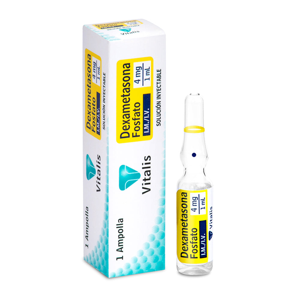 Dexametasona 4MG/1ML 1 Ampolla Vt