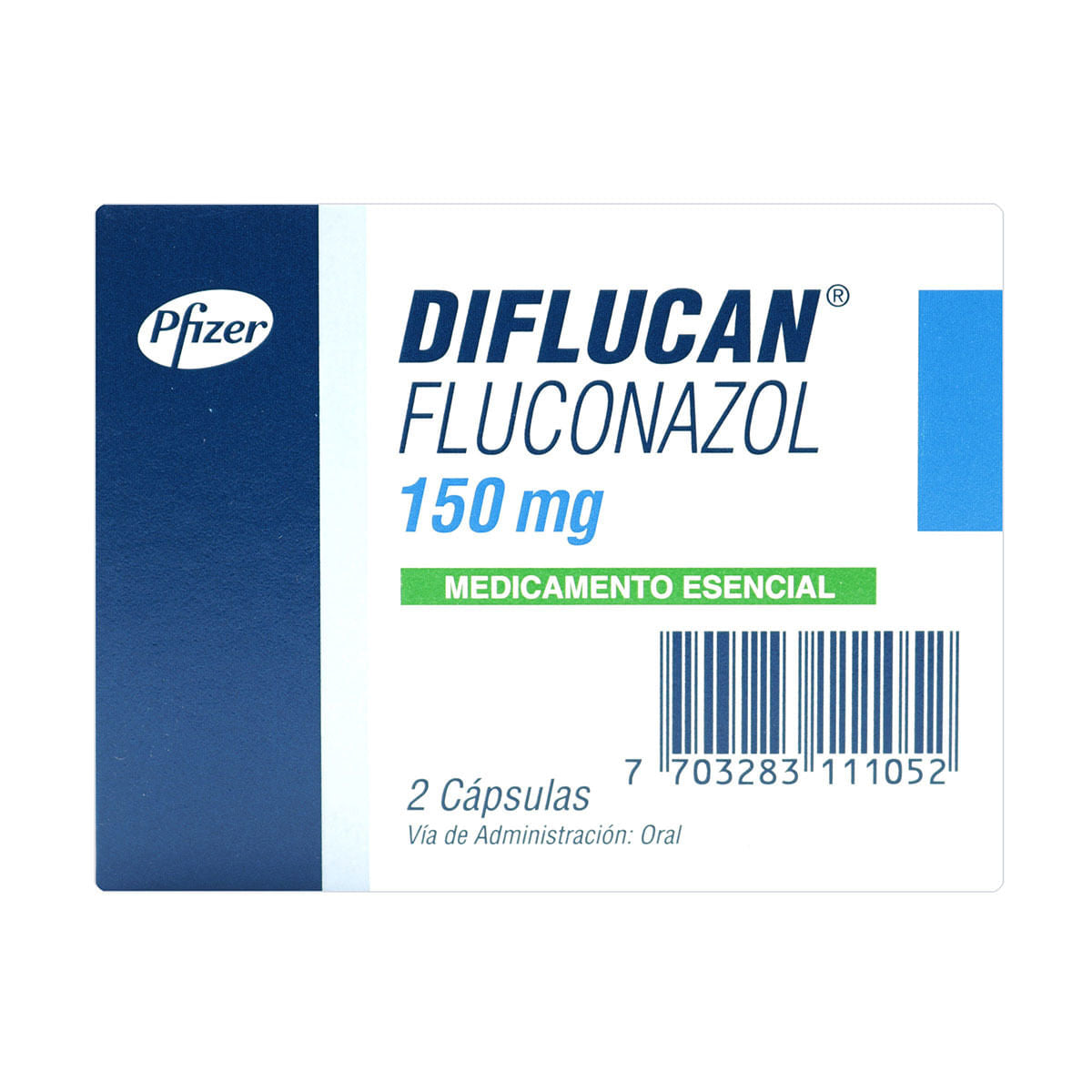 Diflucan-1 150 MG 2 Capsulas