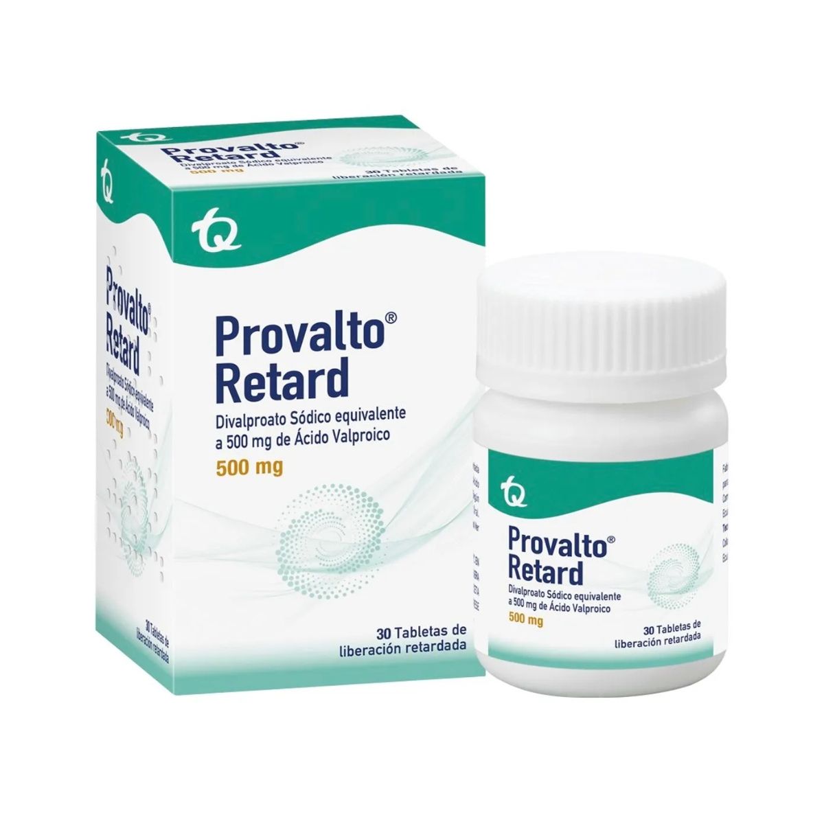 Divalproato De Sodio 500MG 30Tab