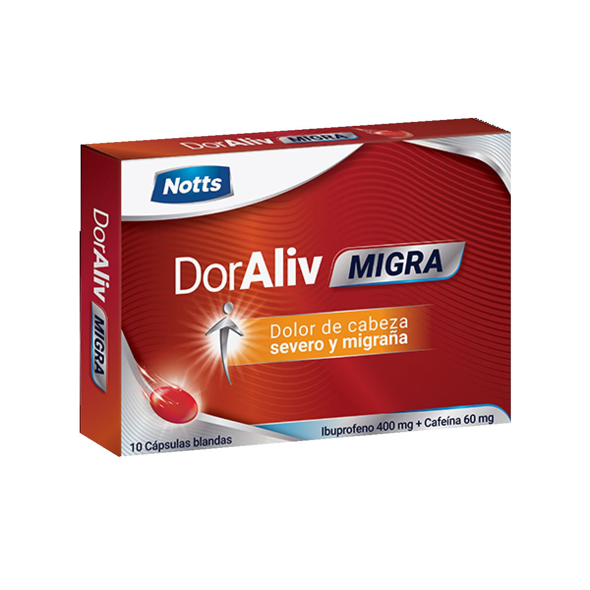 Doraliv Migra X 10 Cápsulas Blandas