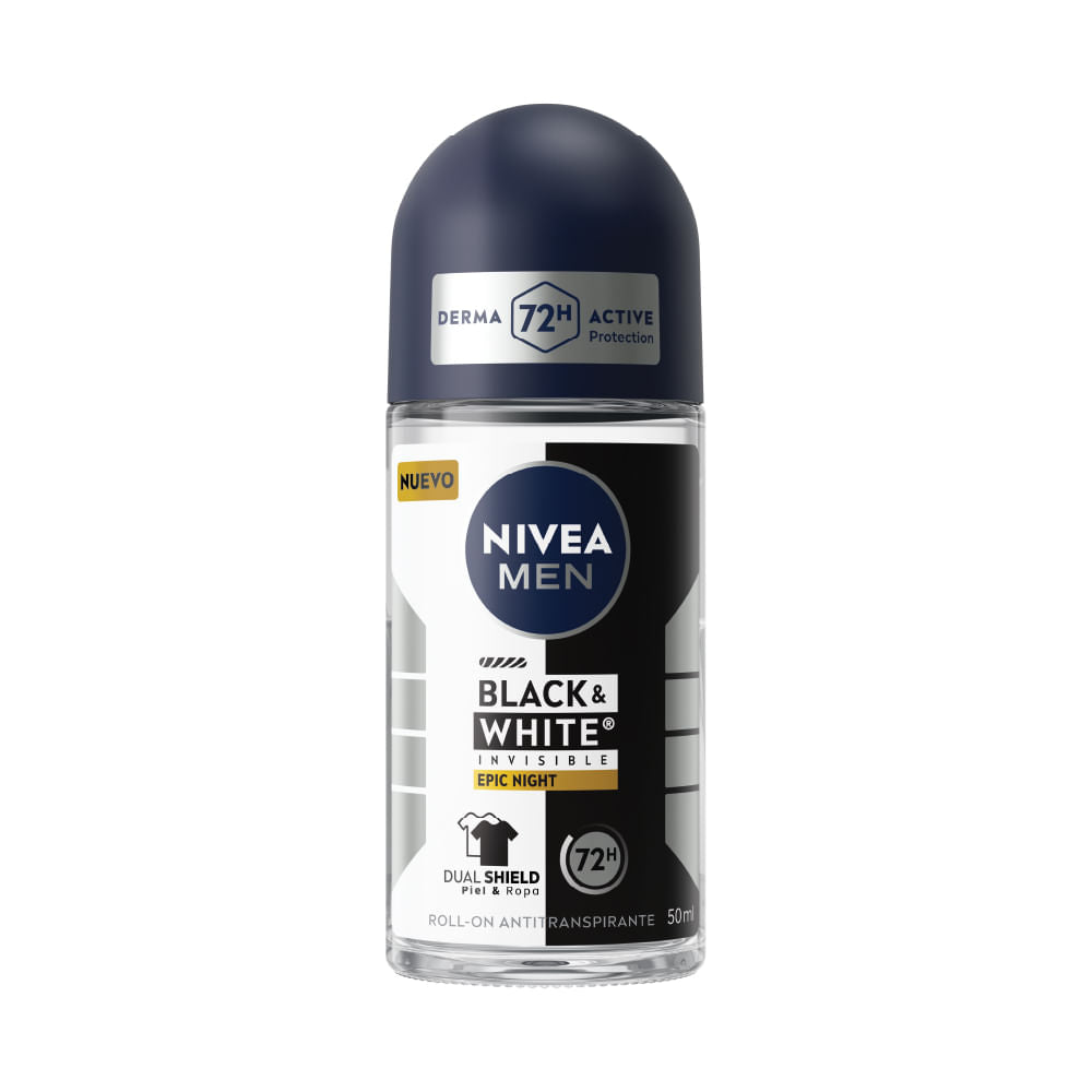 Dte Nivea Rol Blacywhi Epic Night 50ML H