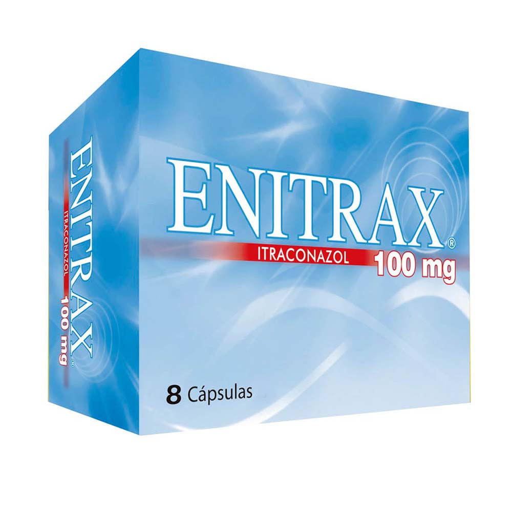 Enitrax 100 MG 8 Capsulas