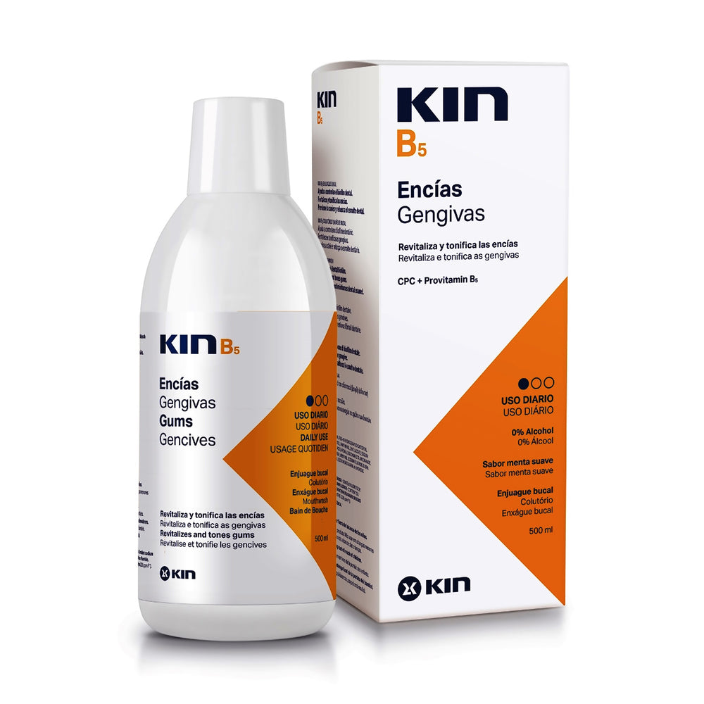 Enjuague Bucal Kin B5 Menta 500 ML