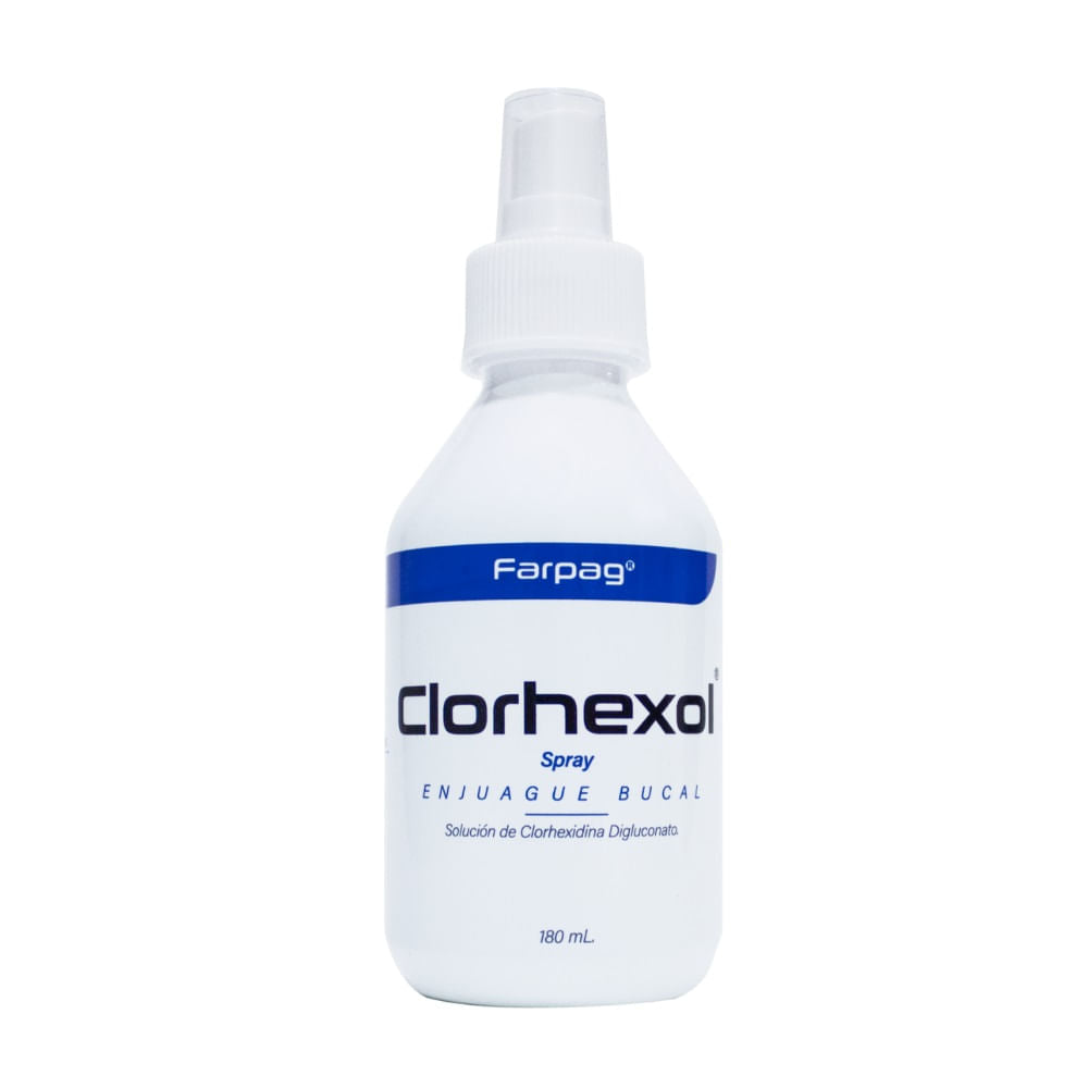 Enjuague Clorhexol Bucal Spray 180 Mililitros