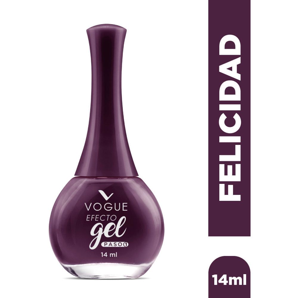 Esmalte Efecto Gel Felicidad 14 Mililitros