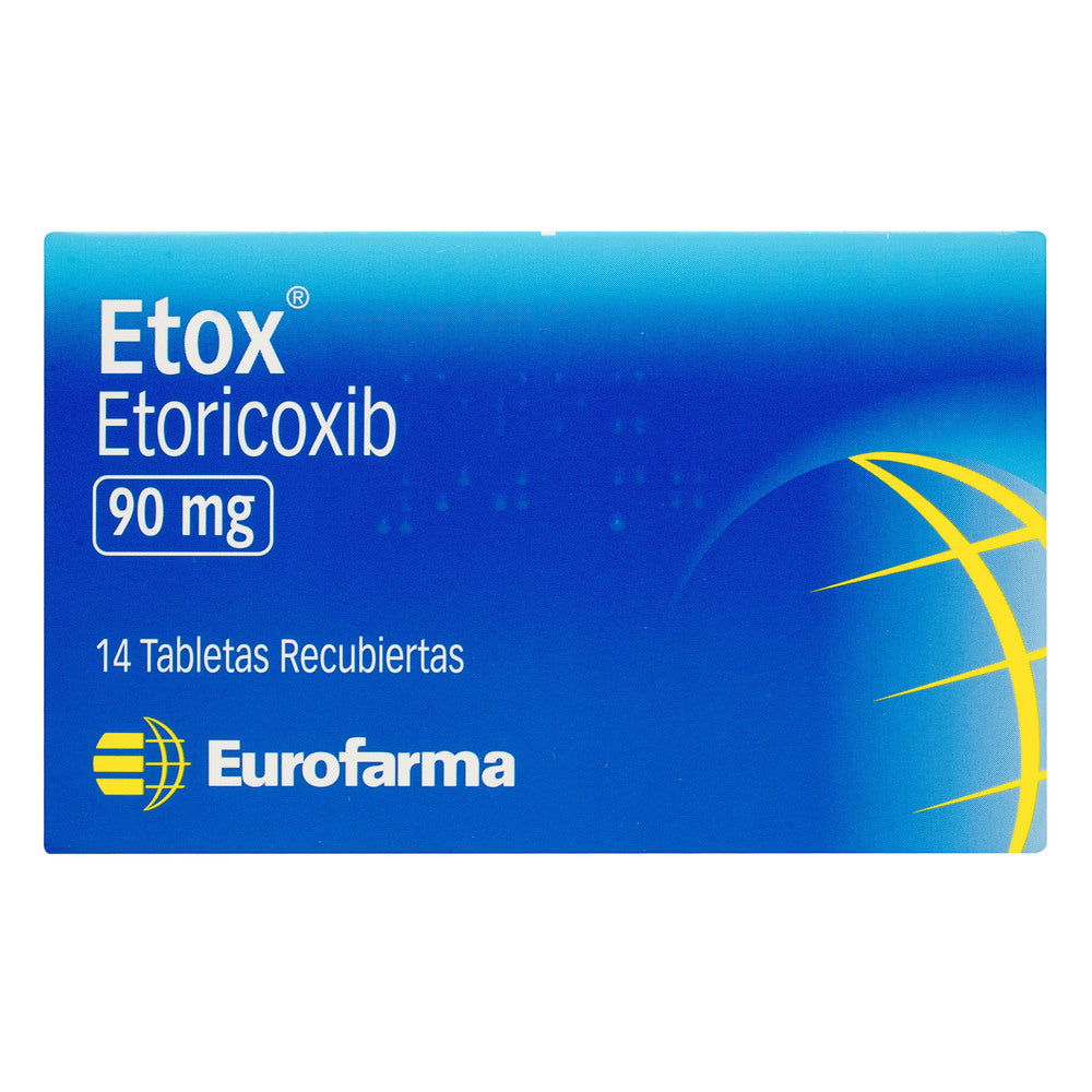 Etox 90 MG 14 Tabletas