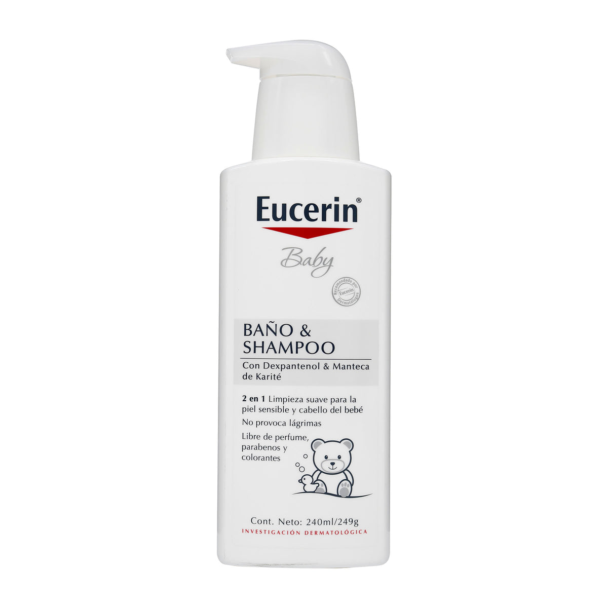 Eucerin Baby Bano Y Cha.240 ML