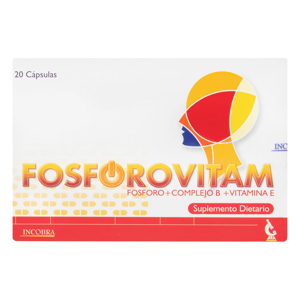 Fosforovitam 20 Capsulas