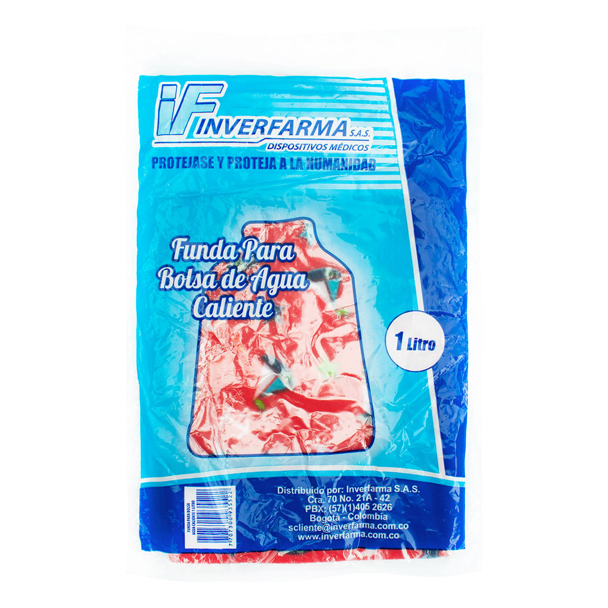 Funda Bolsa Agua Caliente 1 Litro