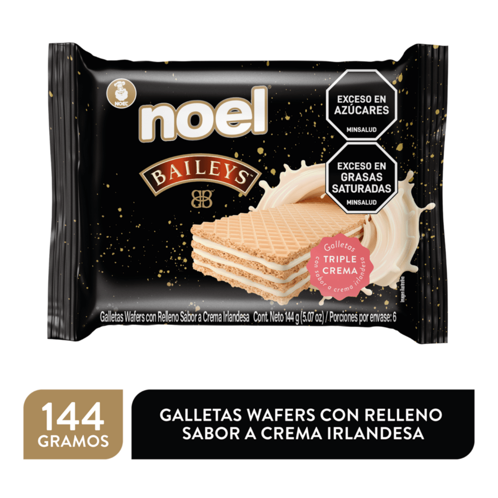 Galleta Noel Wafer Baileys Bol 144 Gr