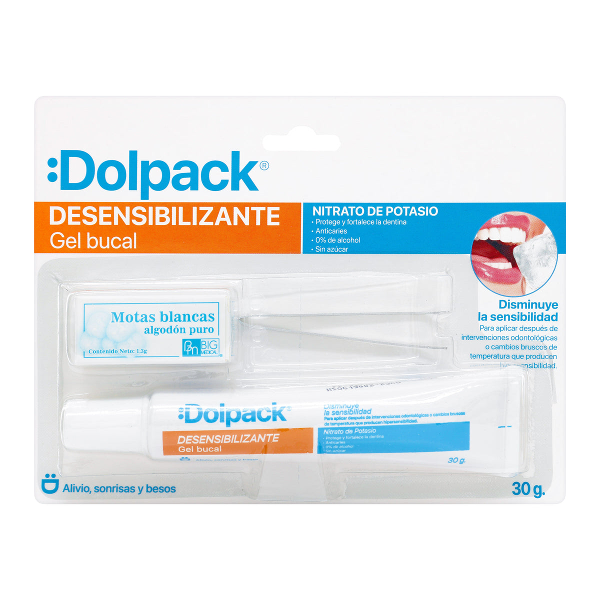 Gel Bucal Dolpack Desensibili.30G+Copit