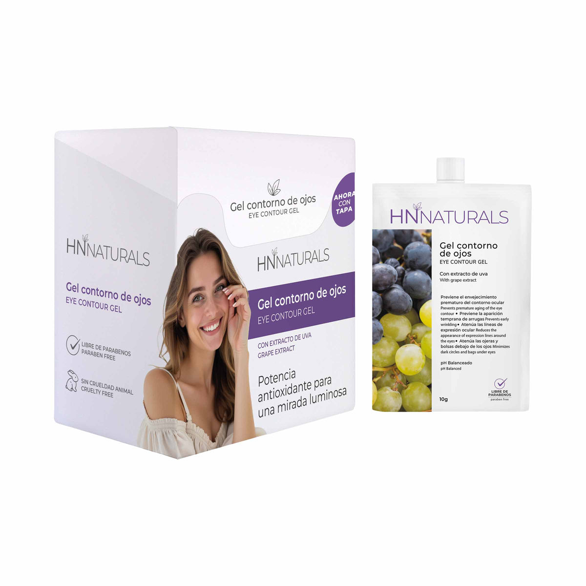 Gel Contorno Ojos 12Sbs Hn Naturals