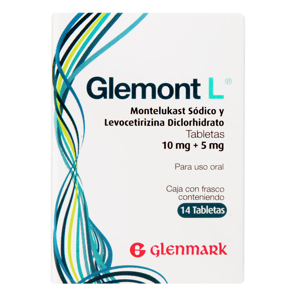 Glemont L 10MG+5MG 14 Tabletas