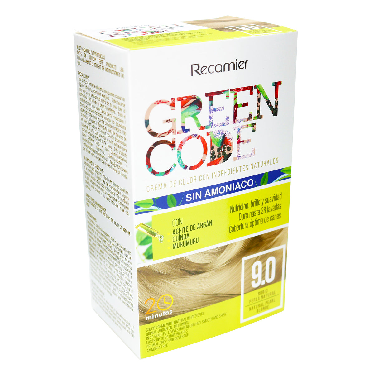 Green Code Kit 9.0 Rub. Per. Natur. Tub