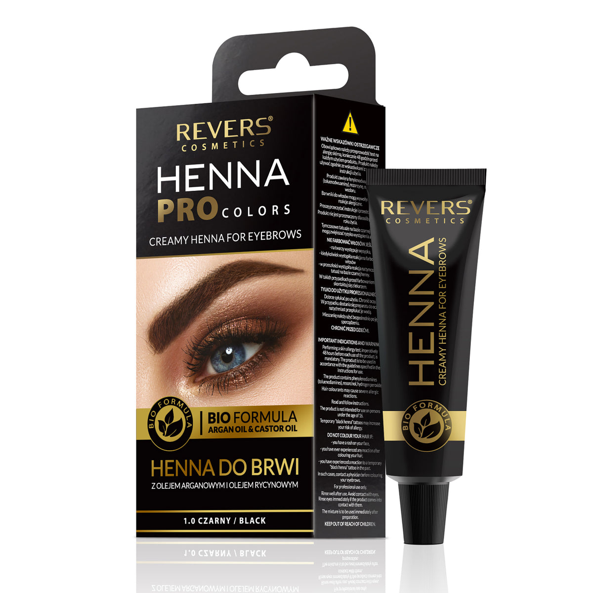 Henna Pro Colors Revers 30 ML Black