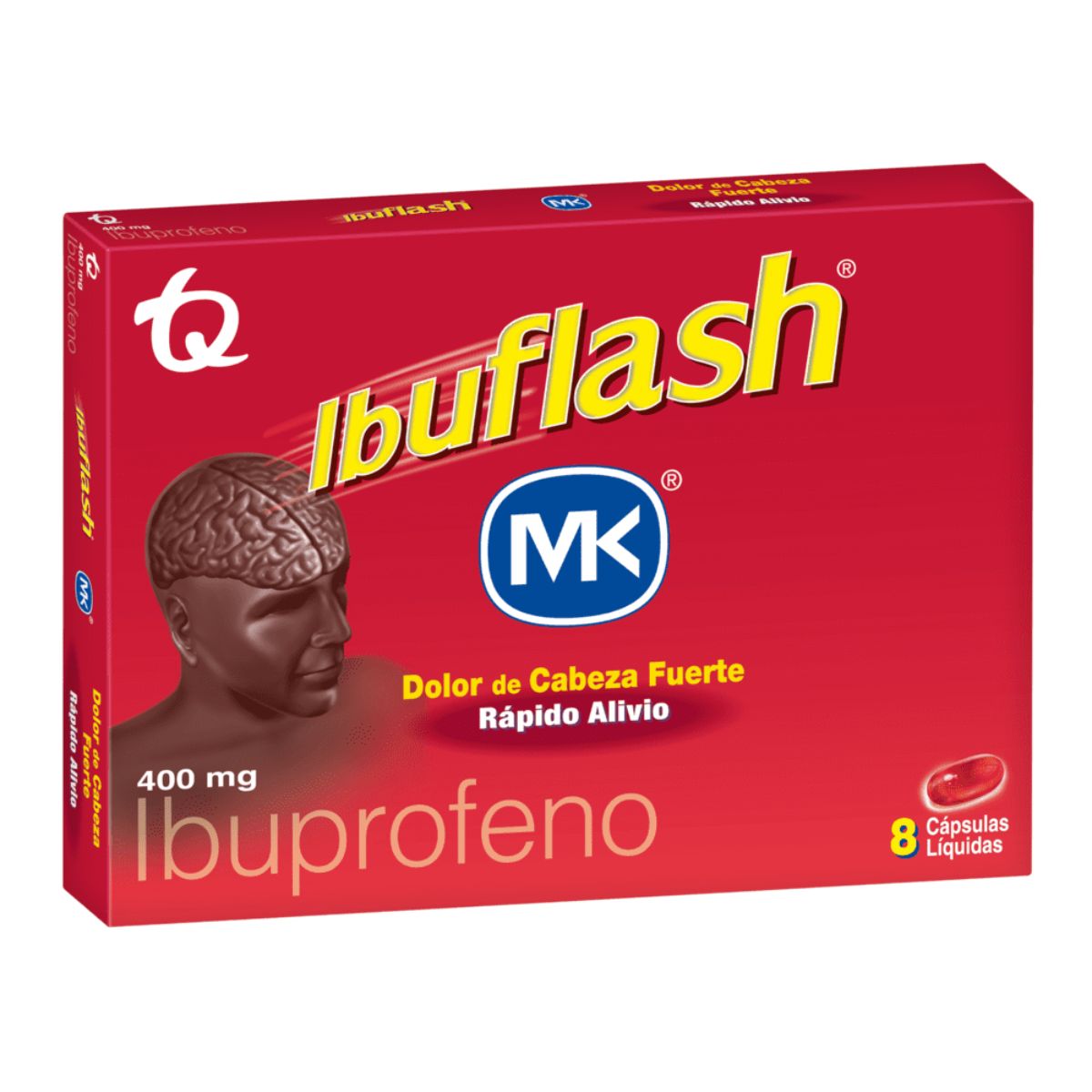 Ibuflash 400 MG 8 CAP