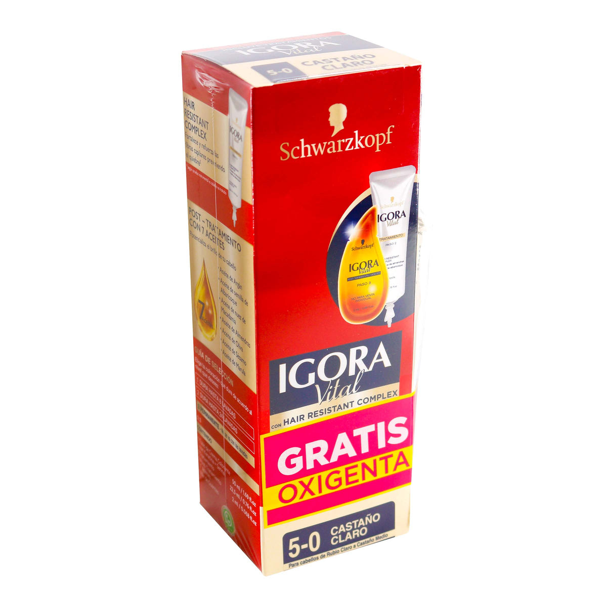 Igora Vita Tubo 5-0 Cas.claro+ 2 Oxi