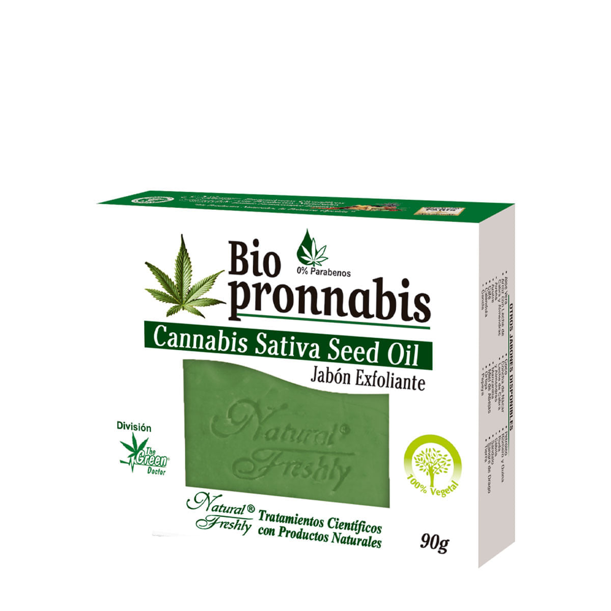 Jabón Exfoliante Bio Pronnabis 90 Gramos