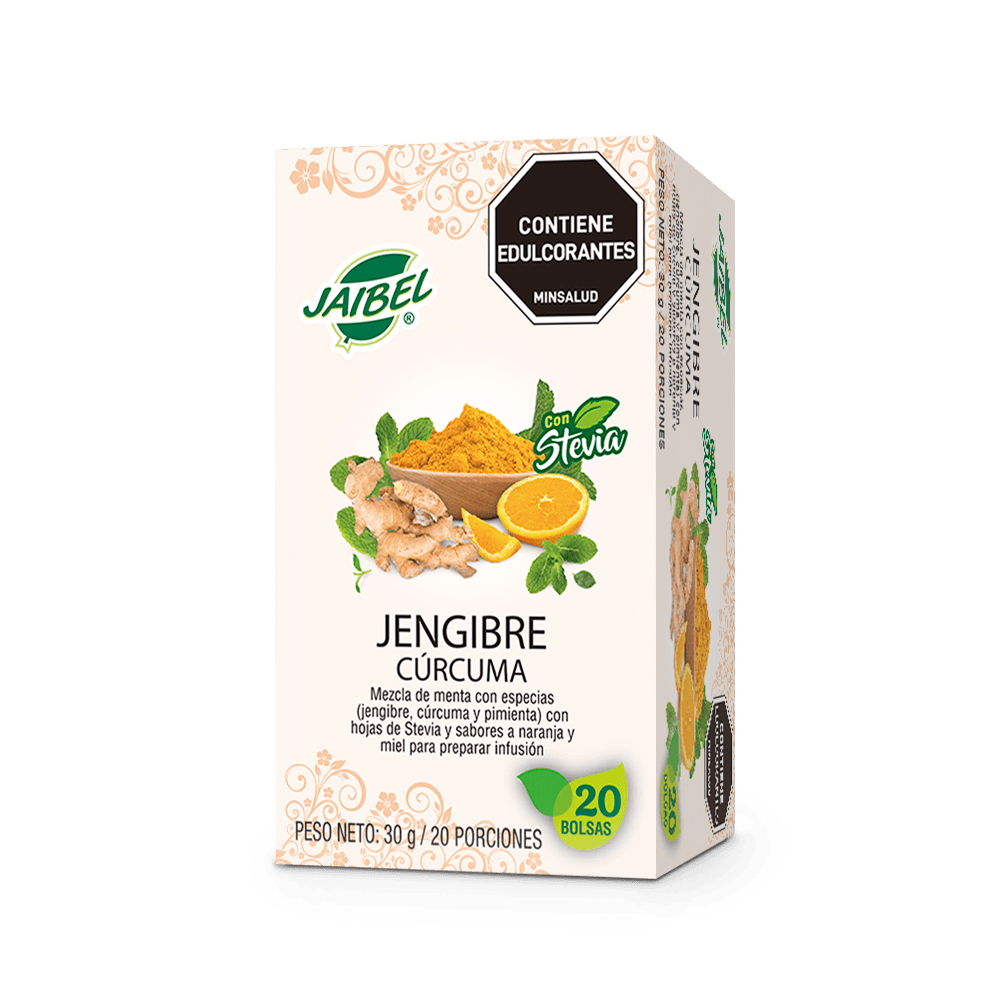 Jaibel Plus Jengibre Curcuma Cj 20 Sbs