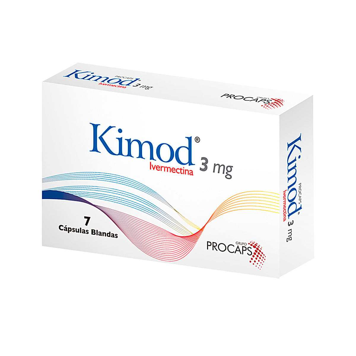 Kimod Ivermectina 3 Miligramos 7 Cápsulas Blandas