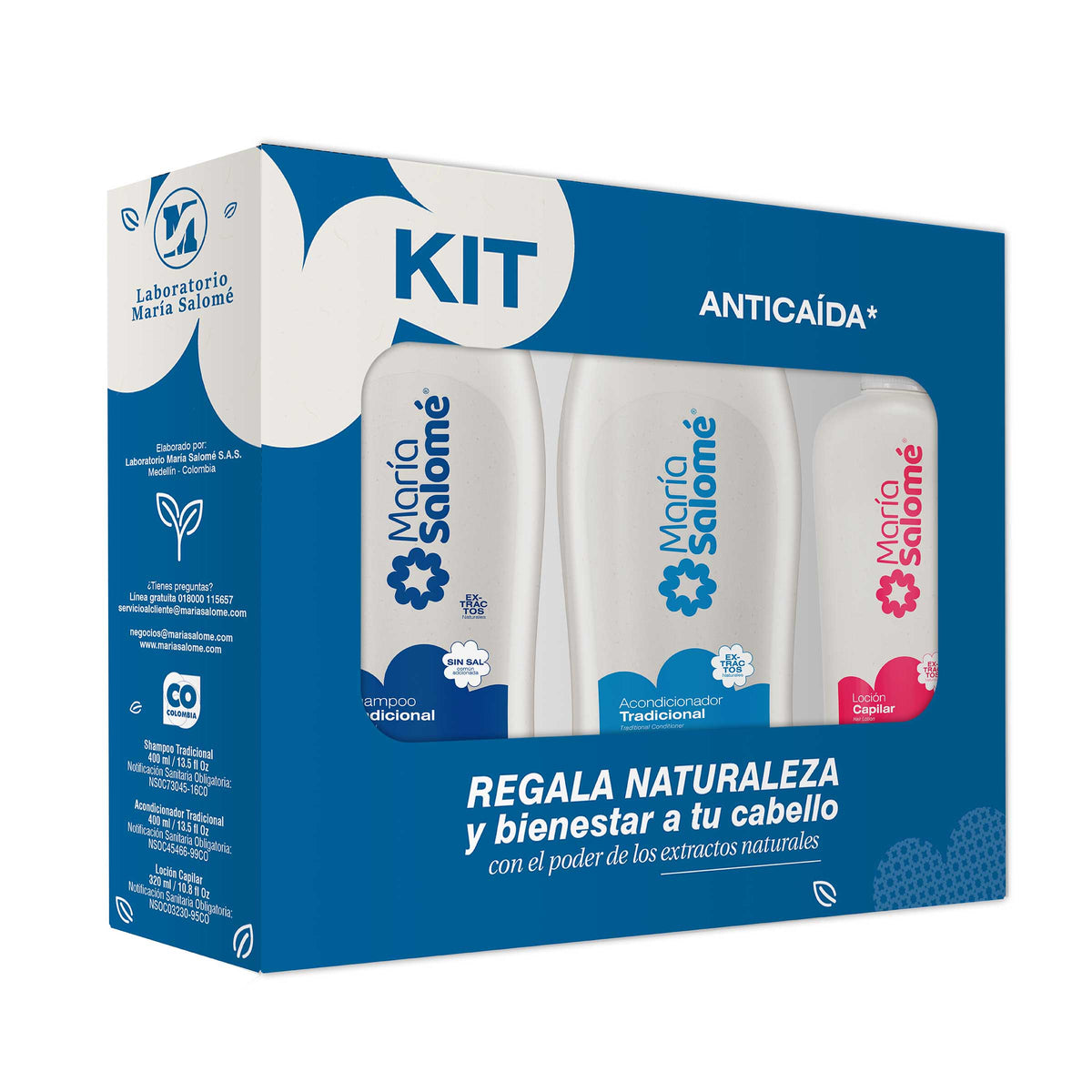 Kit M.salome Prevencio.caida Cha+Aco+Loc